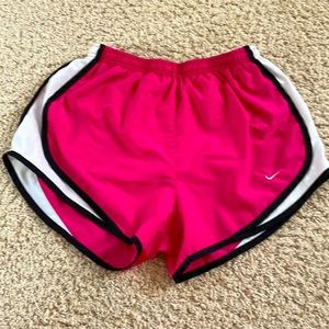 Pink athletic shorts